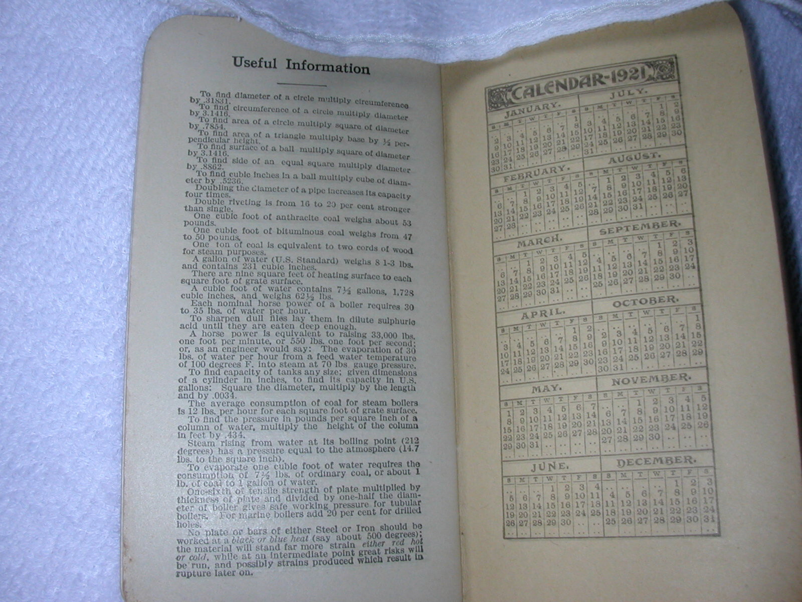 1920 Pocket Note Book Sharpless & Carpenter Fertilizers of E.R. Kloos, Agt.