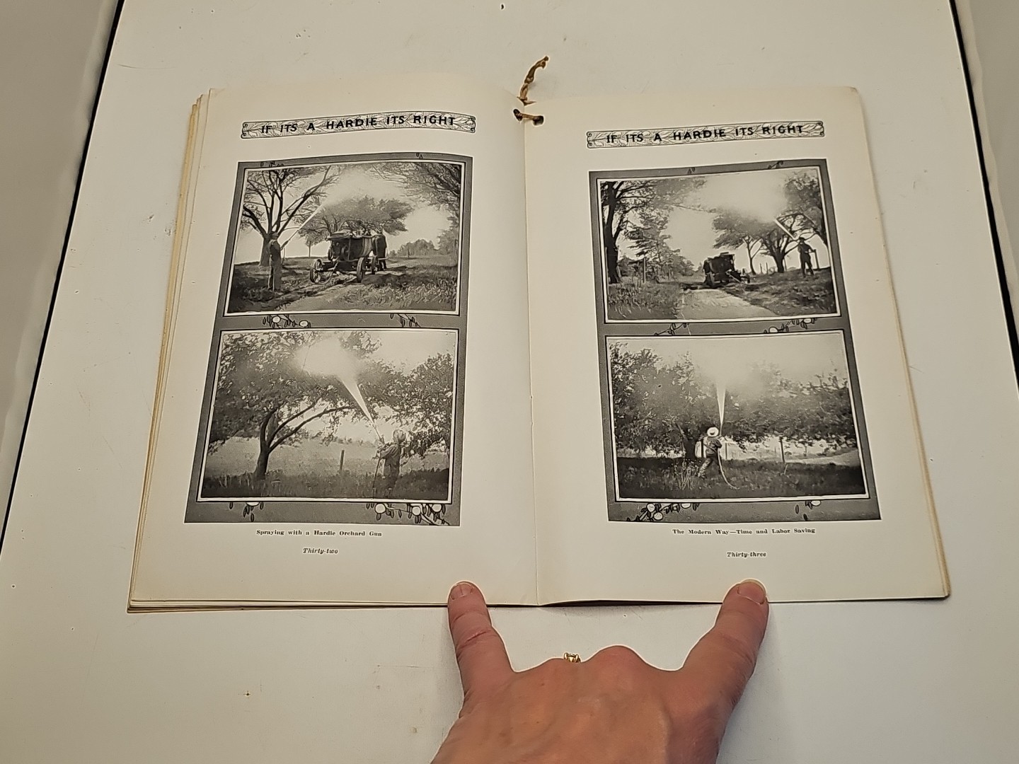 vintage hit miss hardie sprayer tractor avery catalog brochure 1920&rsquo;s