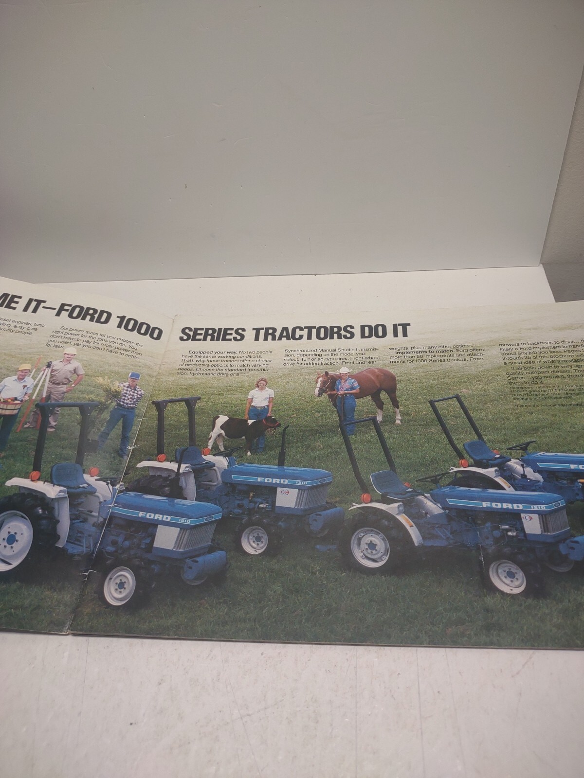 Ford 1110 1210 1310 1510 1710 1910 Tractor Brochure FCCA