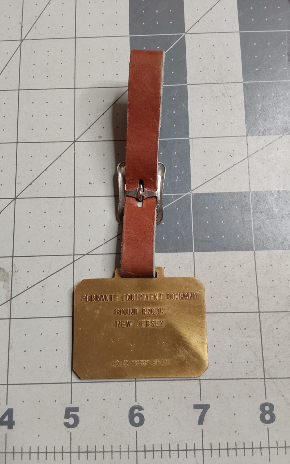 Watch Fob Frank G Hough Co Paydozer Payloader