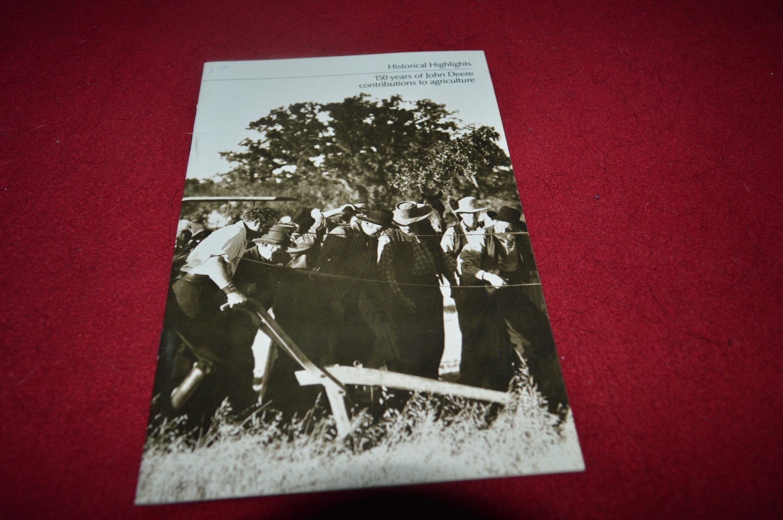 John Deere 150 Years Of Historical Highlights Dealer&rsquo;s Brochure BWPA