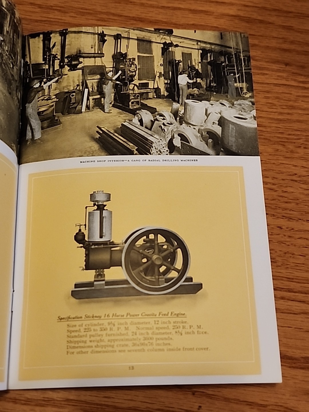 Stickney Gasoline Engines Sales Brochure Catalog St Paul Minnesota