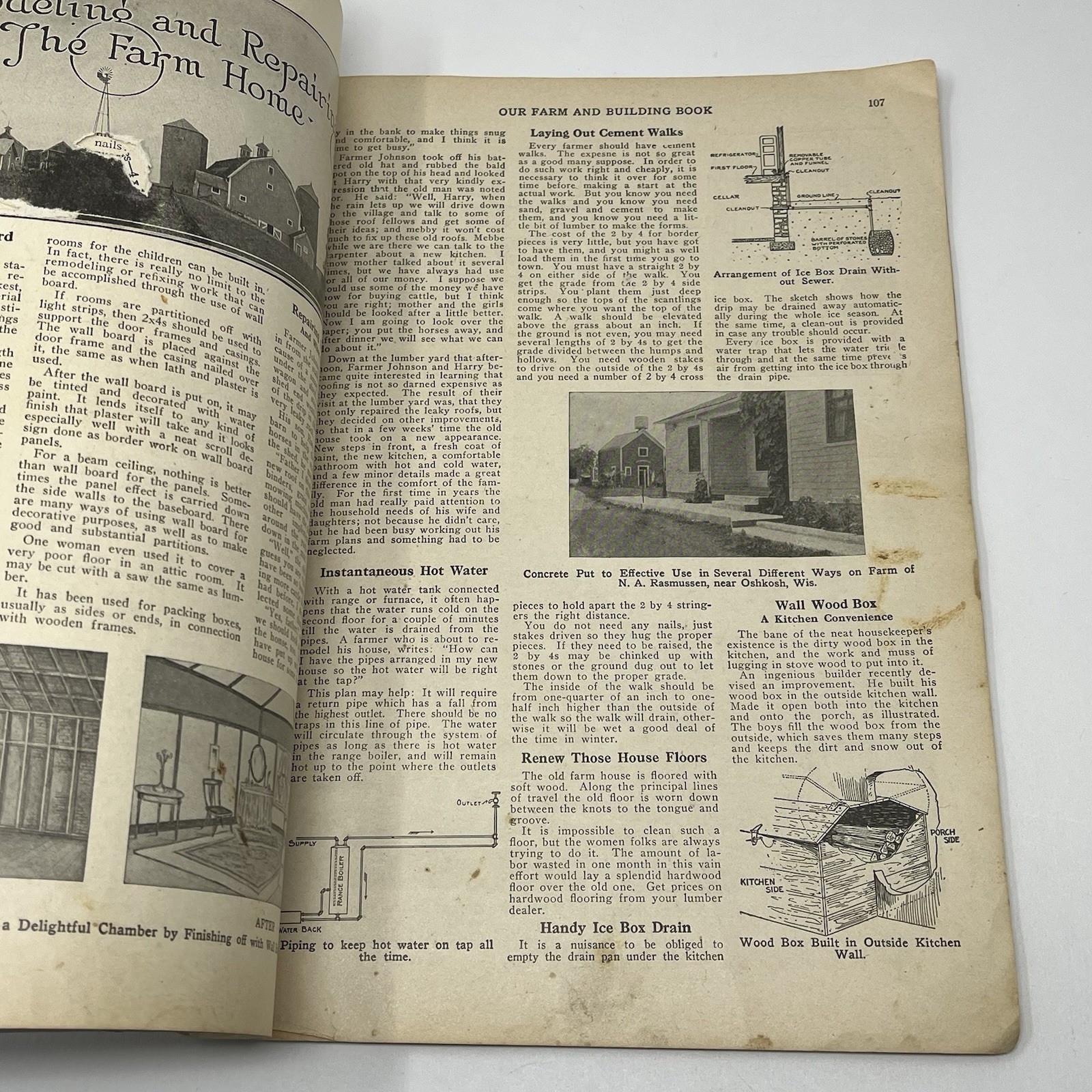 1920&rsquo;s Blueprint Plans Catalog Barns Homes Farm Dairy Cattle Horse Hogs Orchard