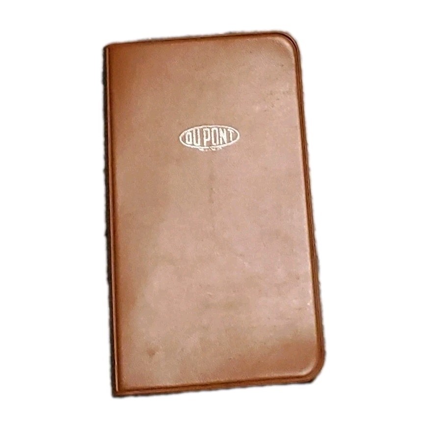 Vintage DUPONT EXPLOSIVES Pocket GEEK NERD Notebook Pad Memo Promo