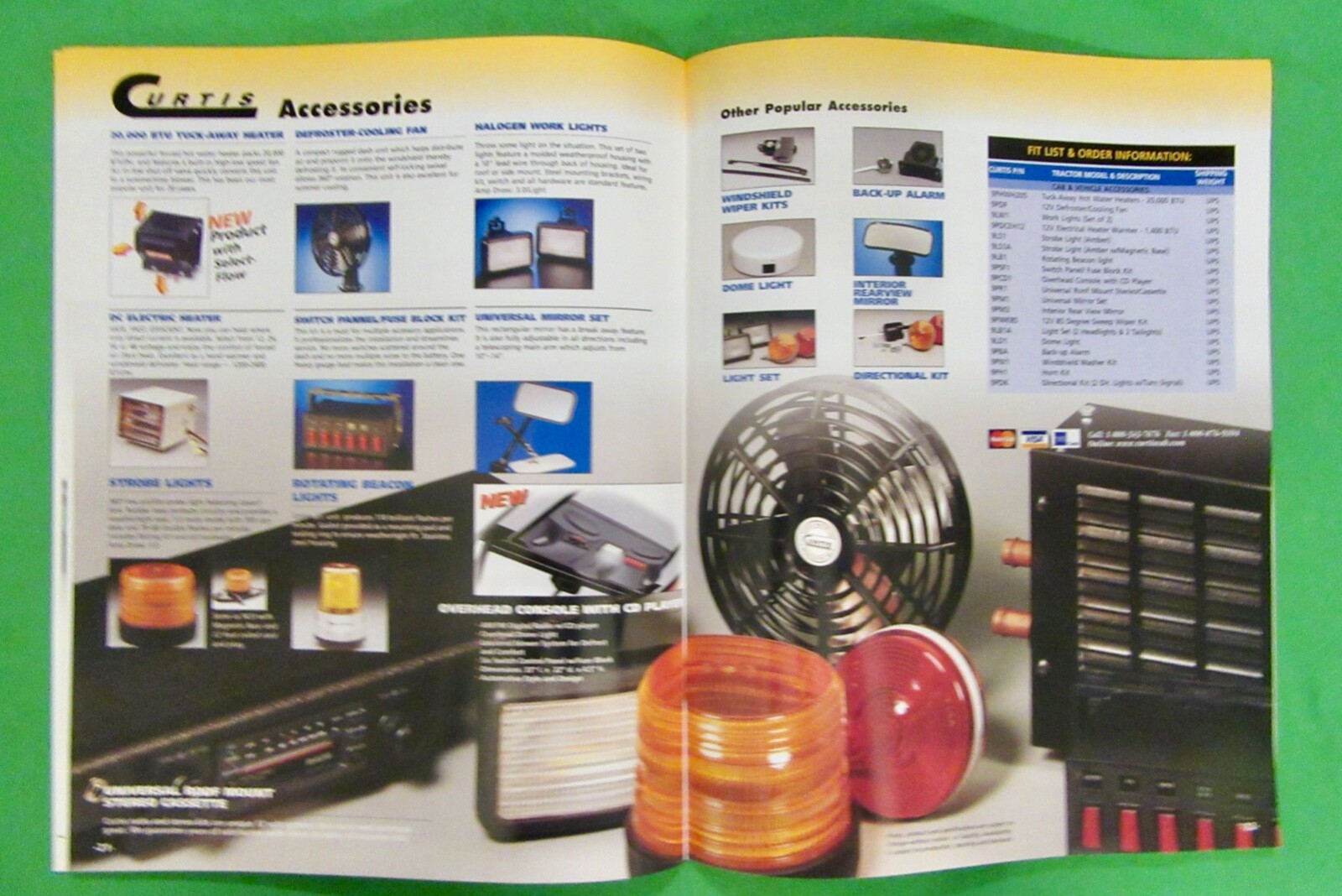 Curtis Factory Products Catalog / Focus on John Deere ( Worcester, Maine)