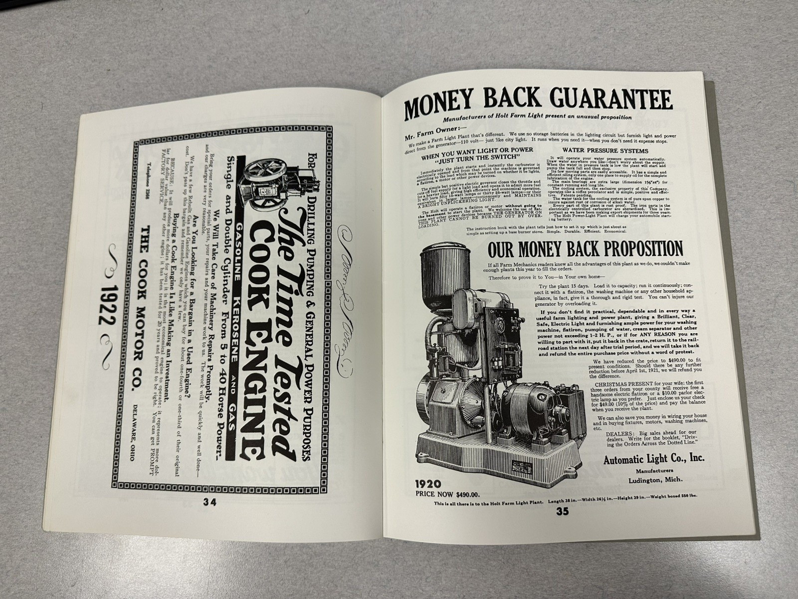 GASOLINE ENGINES Vol. 4 1920 to 1930 by Alan C King BOOK