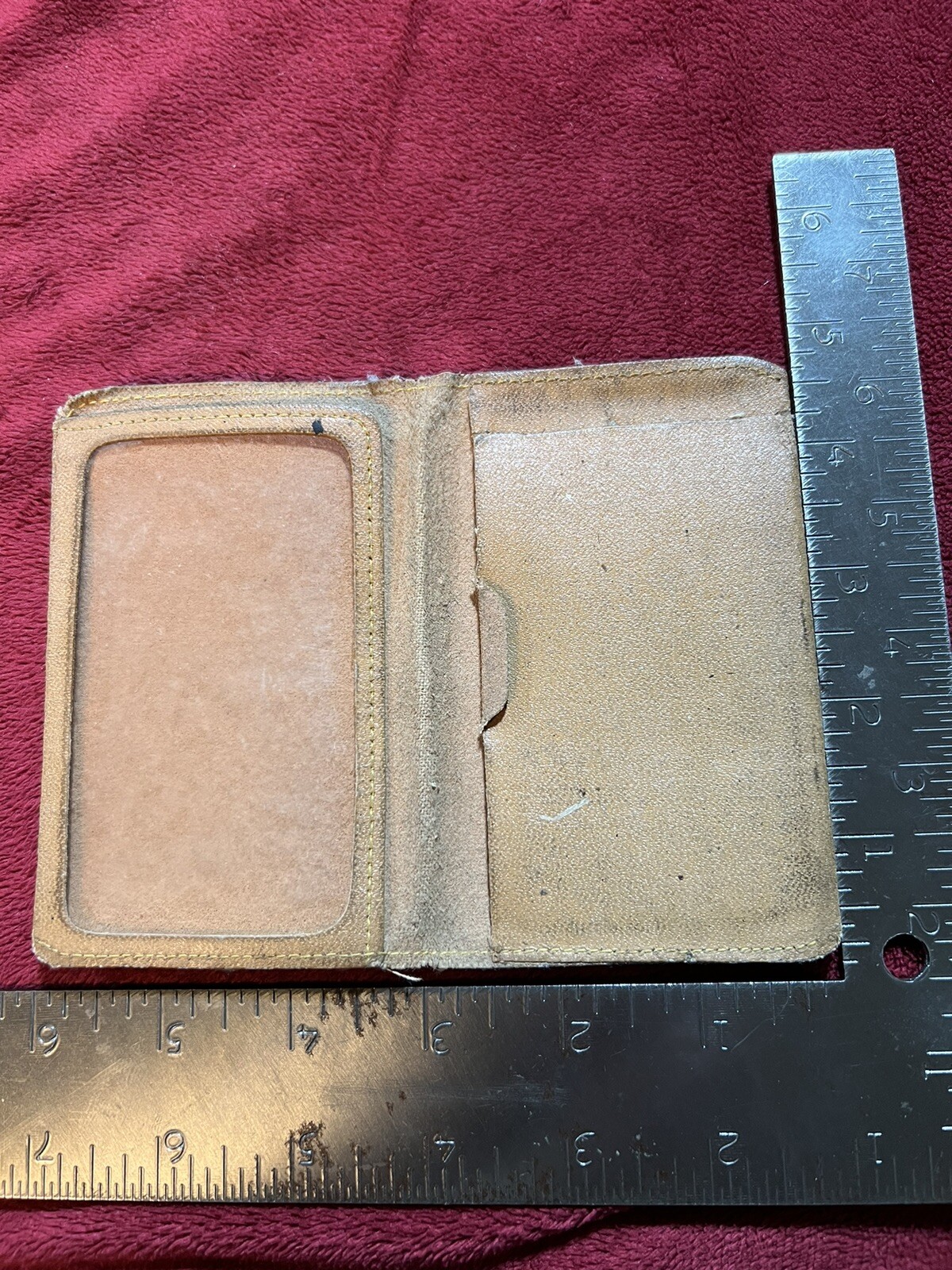 Vintage Keep’Em Rolling Wallet, Chas. O. Nichols Implement in Hot Springs, SD.