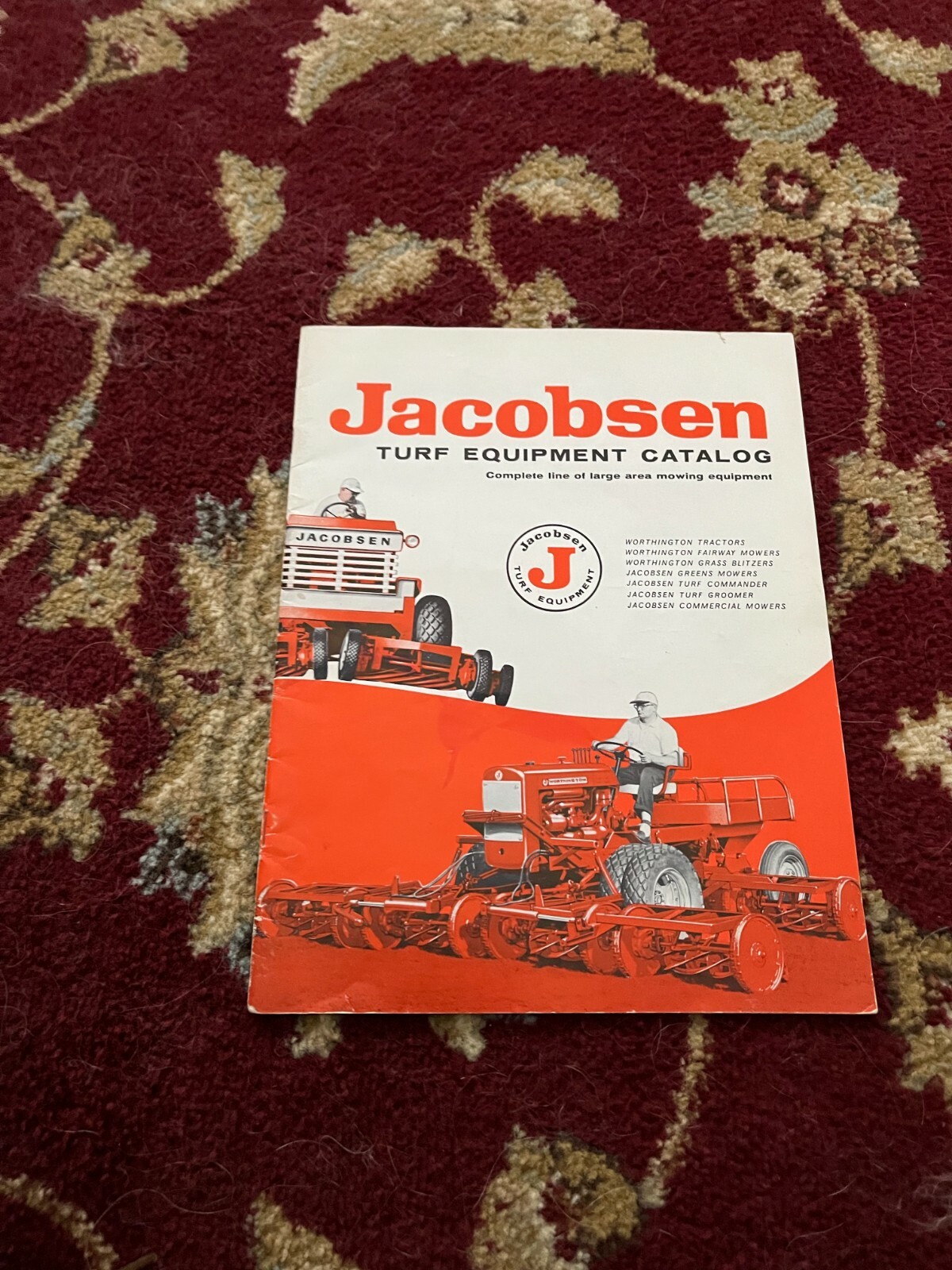 Jacobsen Turf Equipment Buyers Guide For 1963 Brochure FCCA