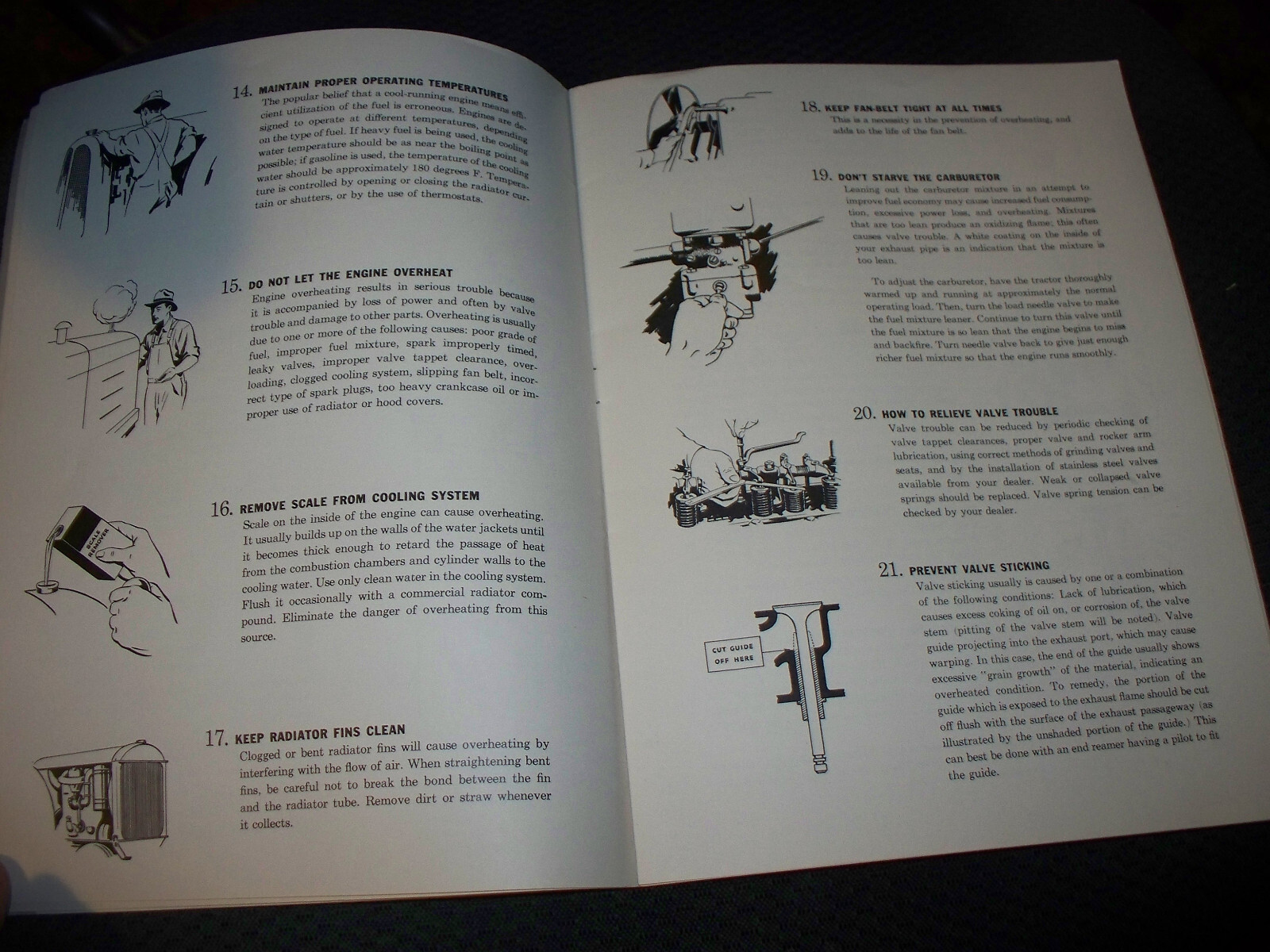 1940&rsquo;s WWII Wartime Tractor Maintenance & Tuneup Booklet From Ethyl Corporation