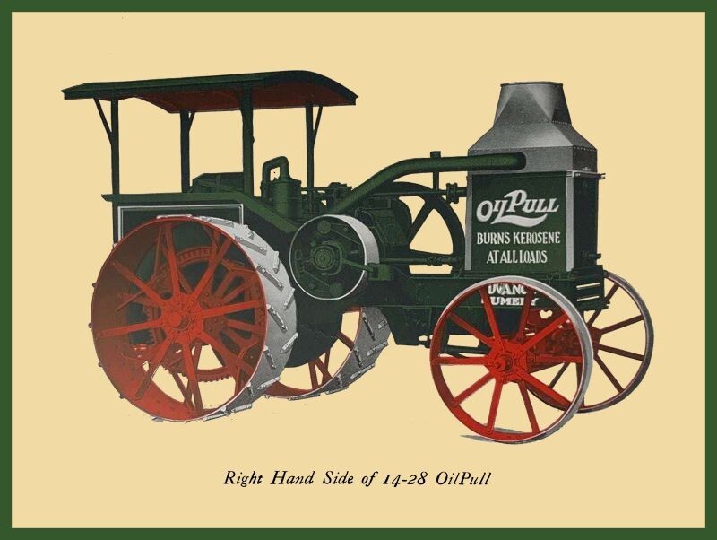 Rumely 14-28 Oil Pull Tractor New Metal Sign: 12×16&Prime; & Free Shipping