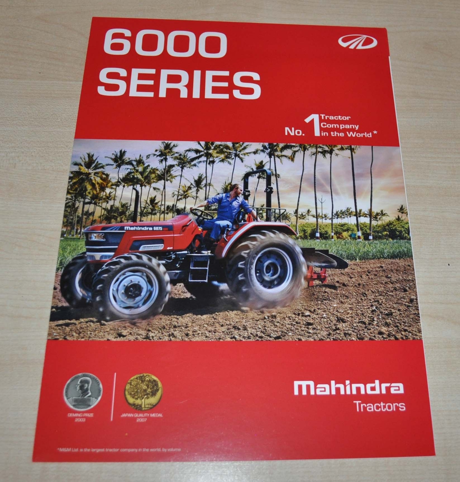 Mahindra 6000 Series Tractor Brochure Prospekt