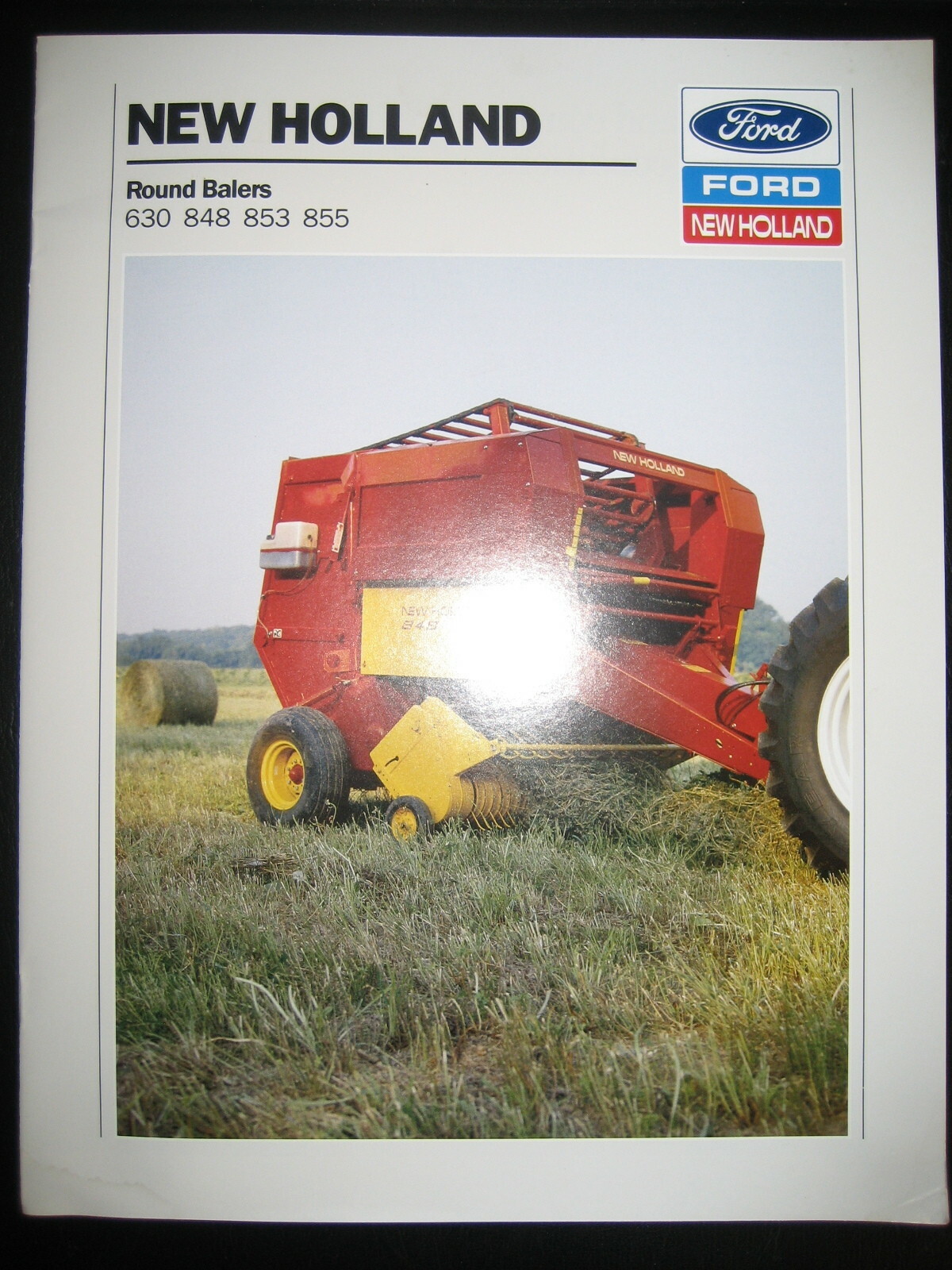 New Holland 630,848,853,855 Round Baler Sales Literature