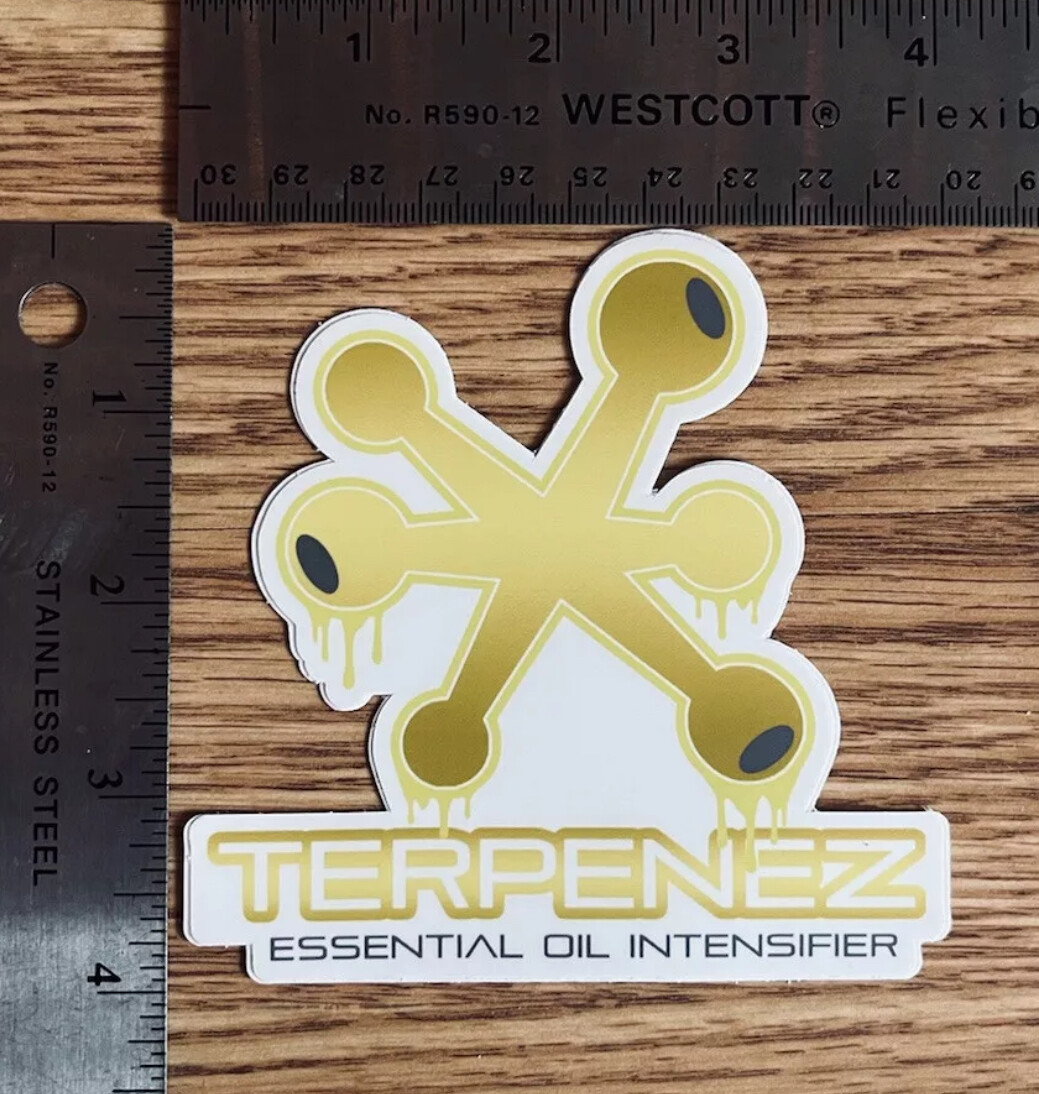 *VARIETY* GLOSSY VINYL STICKER – OREGON, USA CANNABIS CONCENTRATE ADVERTISEMENT