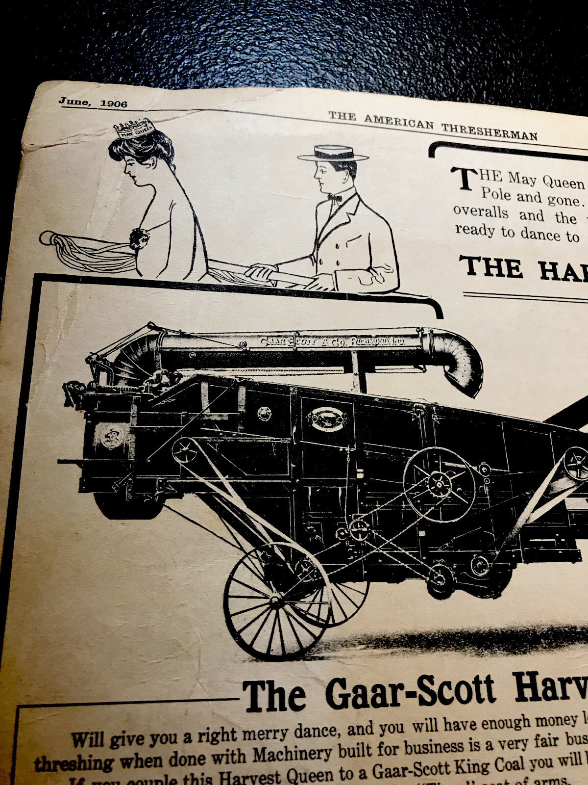 1906 Garr, Scott & Co. Farm Implements Advertising – Richmond – Indiana