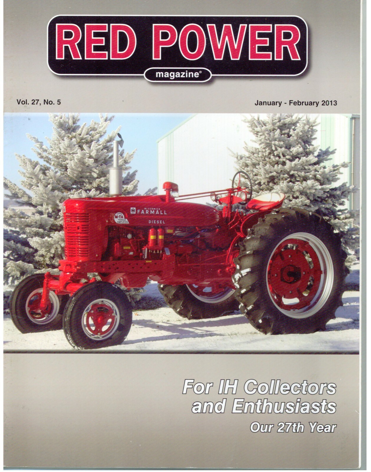 Axial Flow Combine IH Mechanical TA Assembly, 5288 Tractor, Hytran Hydraulic Oil