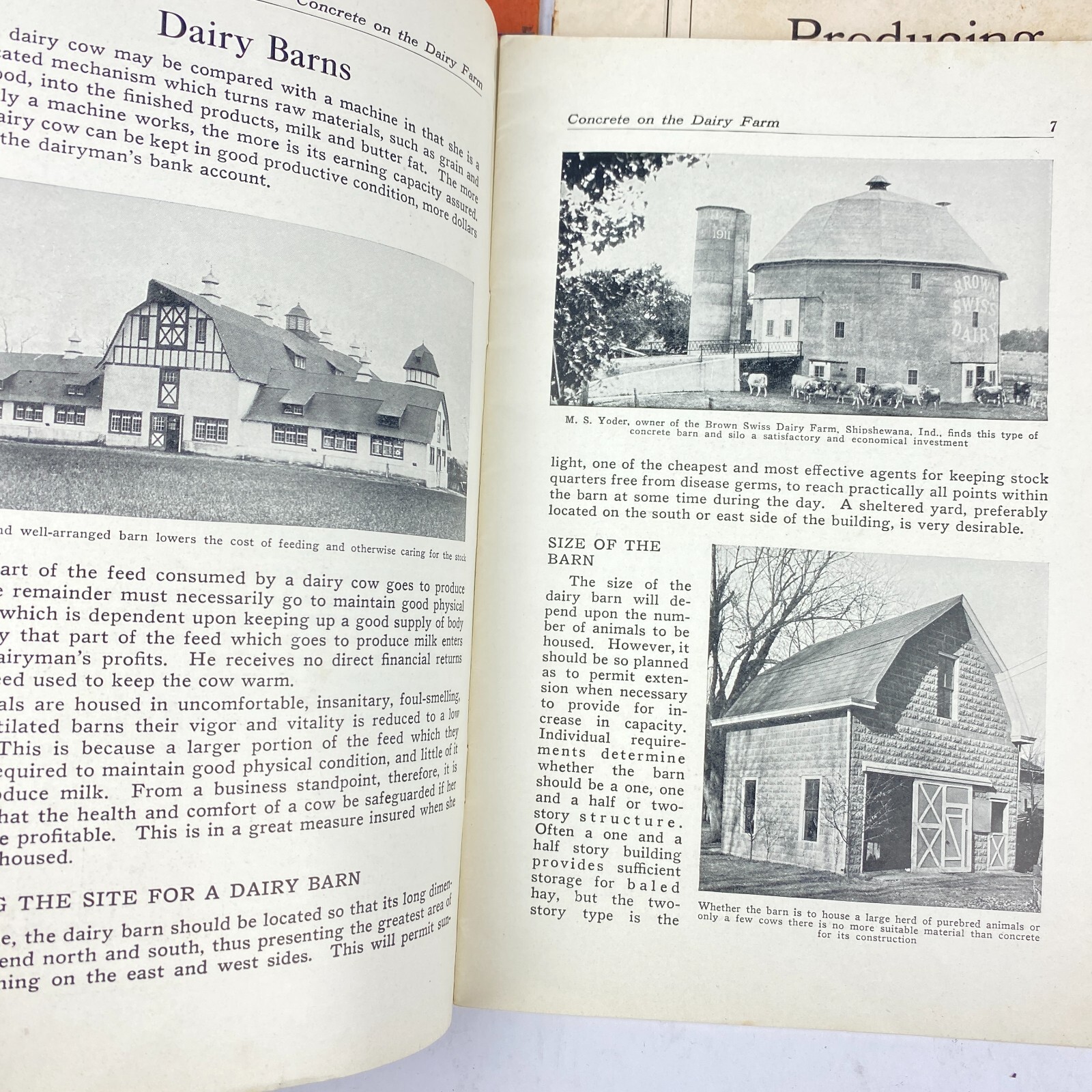 Lot 4 Farming Meat Dairy Milk Freezing Agriculture Related Booklets Vintage