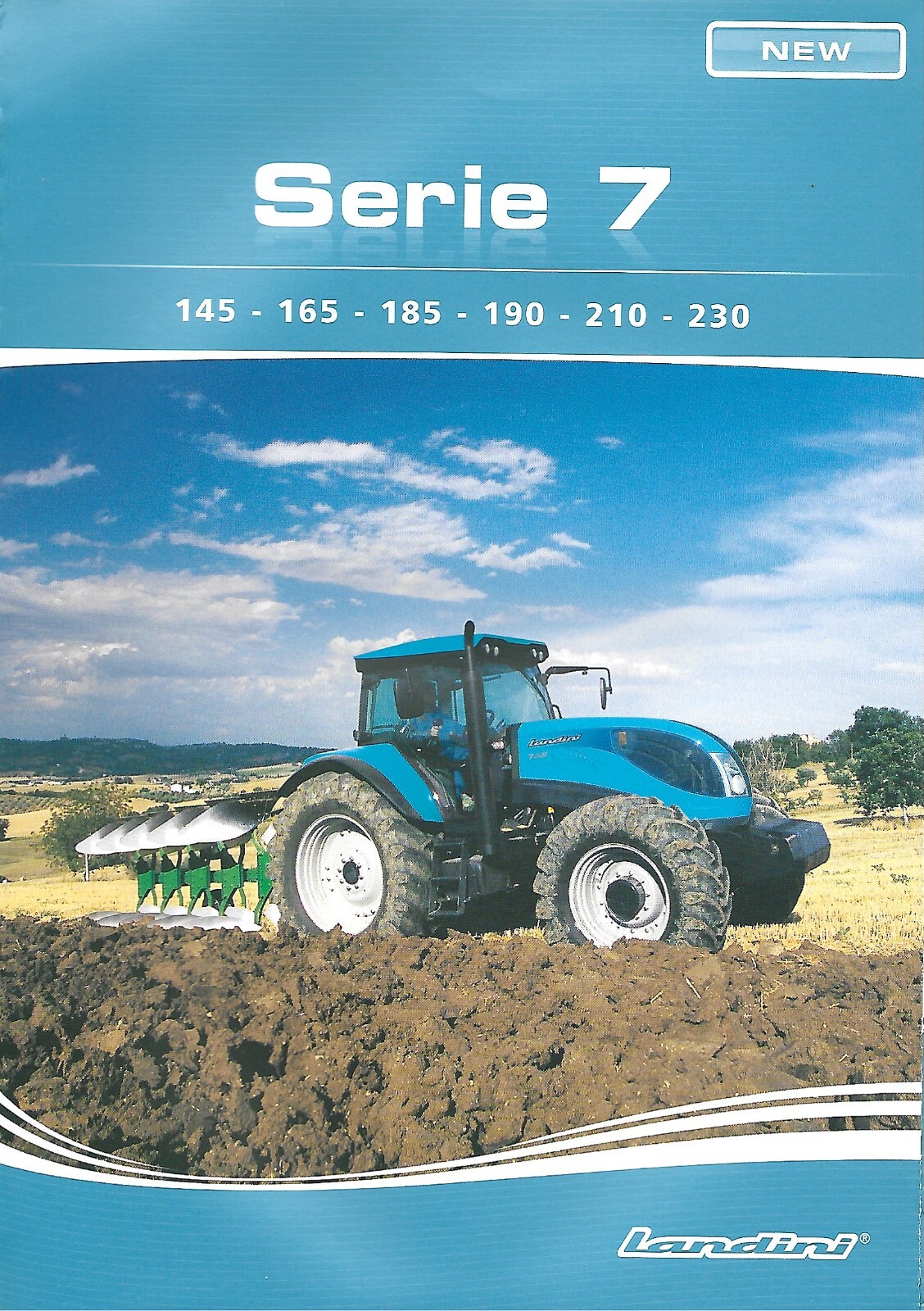 Farm Tractor Brochure – Landini – Serie 7 – 145 230 et al – 2009 (F8158)