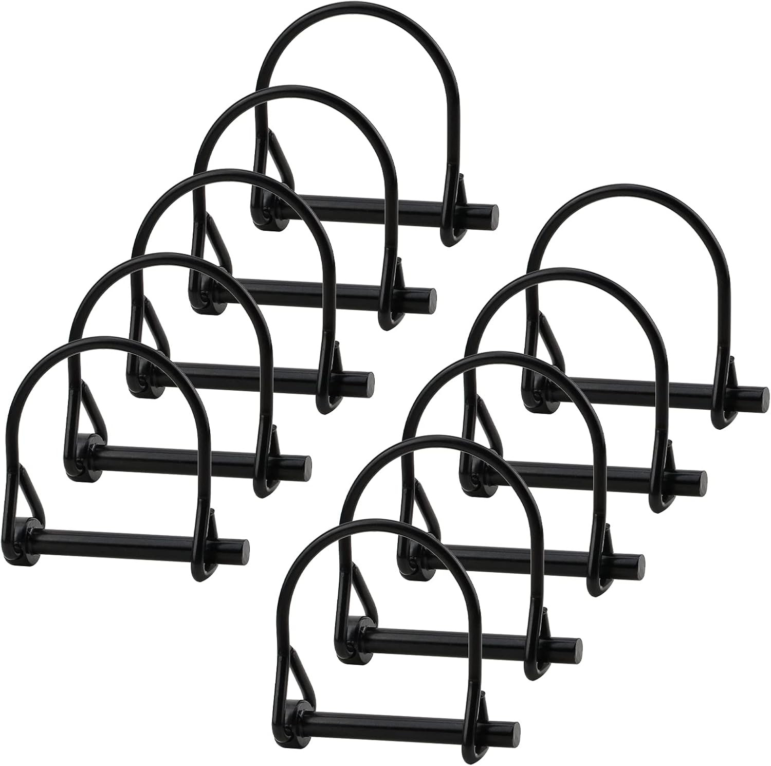 10PCS 1/4&Prime; Wire Lock Hitch Pins PTO Safety Coupler Pins Farm Trailer