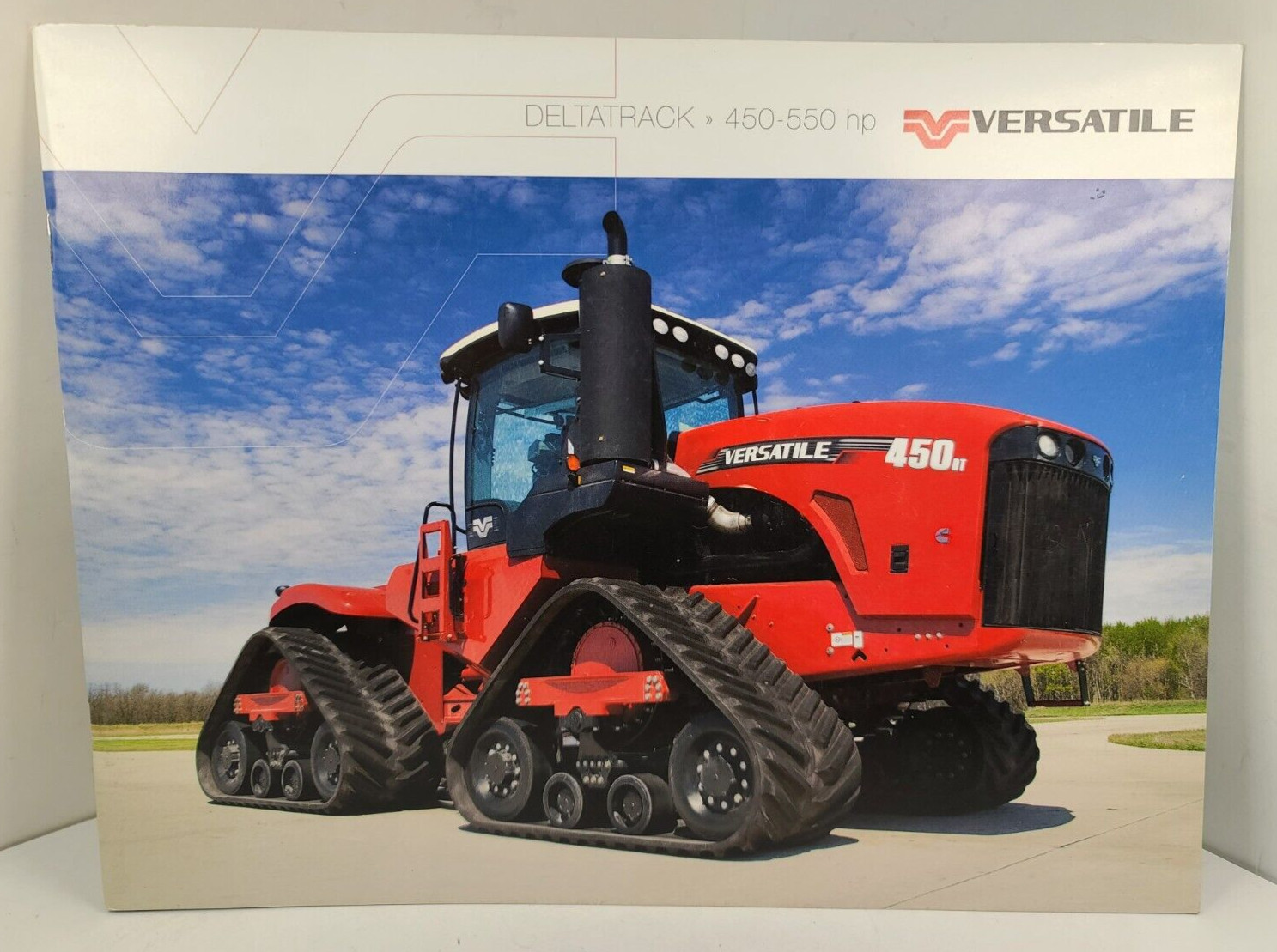 Versatile Deltatrack Tractor 450-550 HP Sales Brochure 2013
