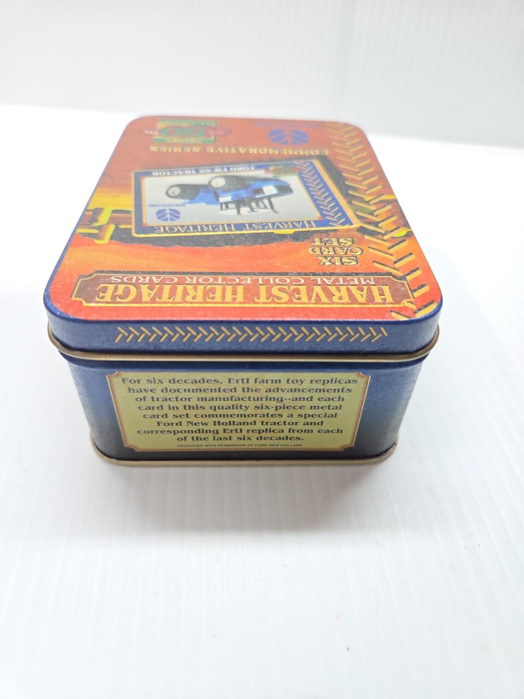 1995, ERTL 50th Ann., Harvest Heritage 6 Collector Cards