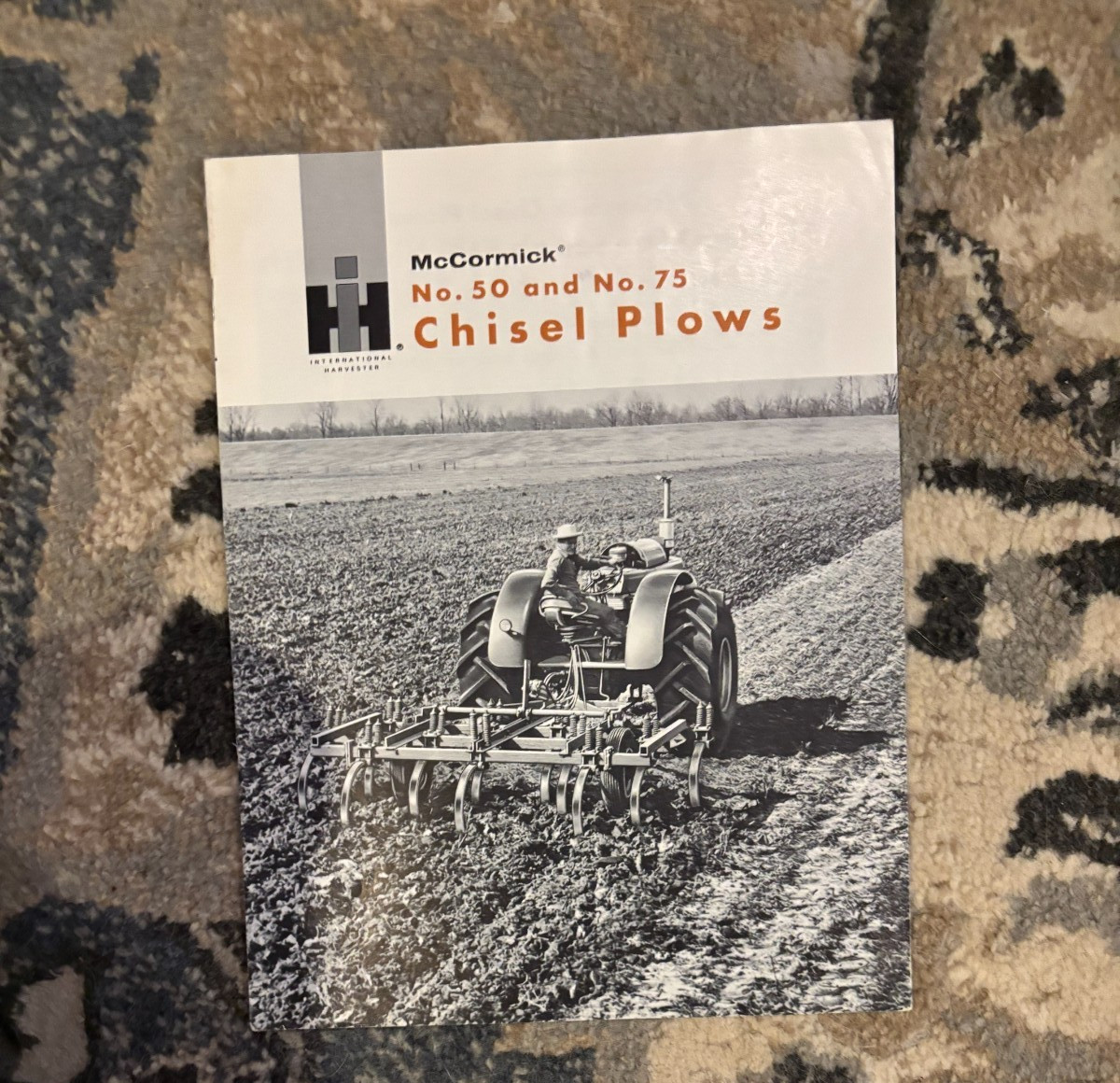 International Harvester 50 & 75 Chisel Plow For 1961 Brochure FCCA25