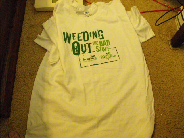 Weeding Out The Bad Stuff, T-Shirt, New, size L