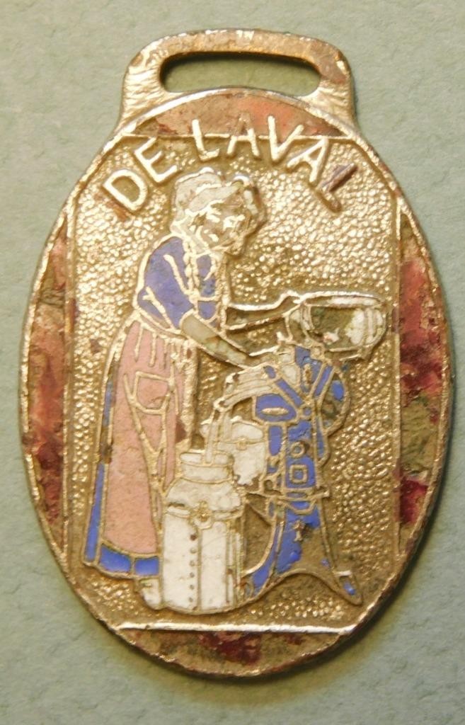 Delaval Cream Separators World&rsquo;s Standard Watch Fob Sh.1A2-28#33