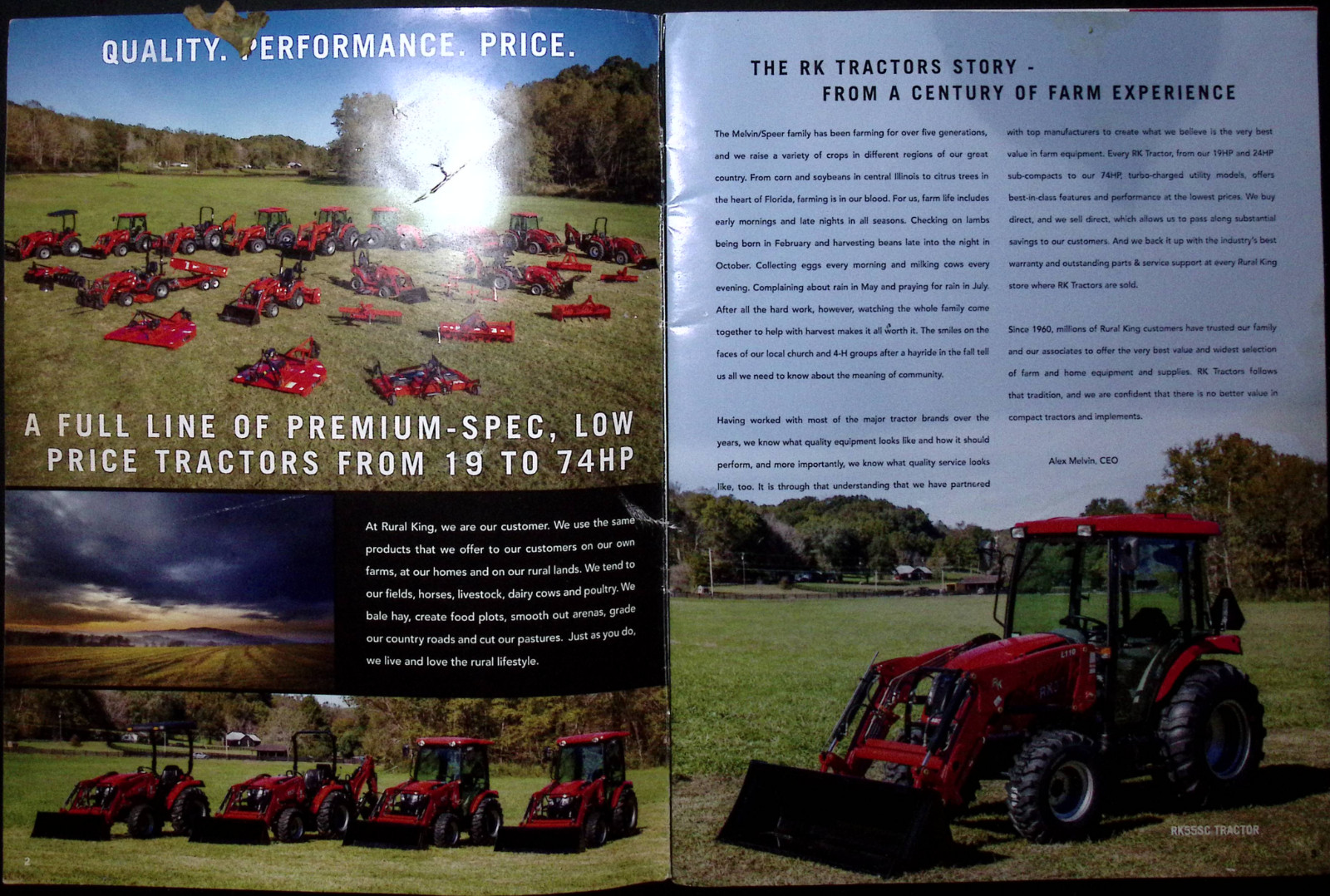 RK Tractors 2020 Full Line Brochure
