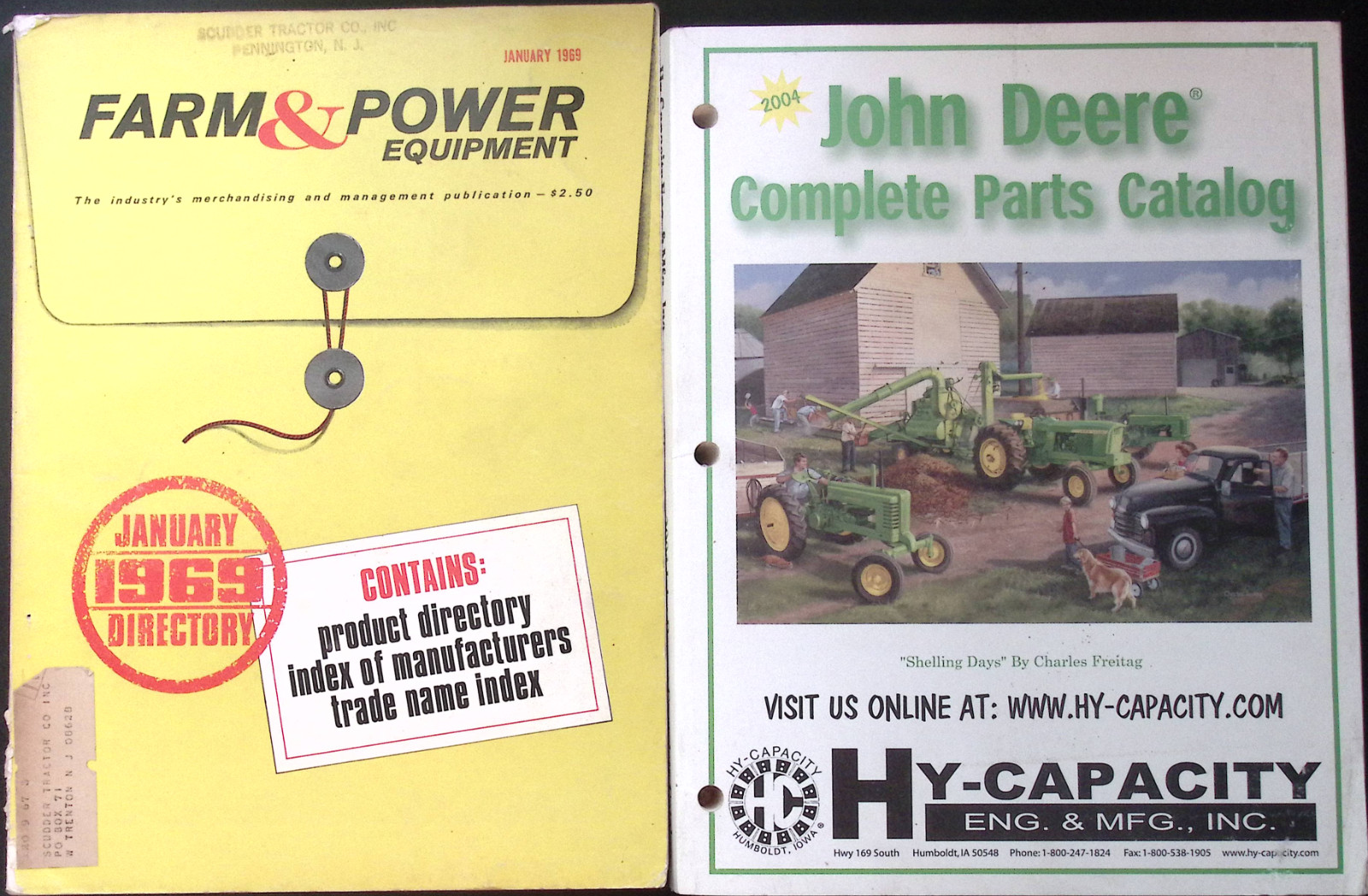 Farm Catalogs Howard Enterprise Herschel Farm and Power John Deere