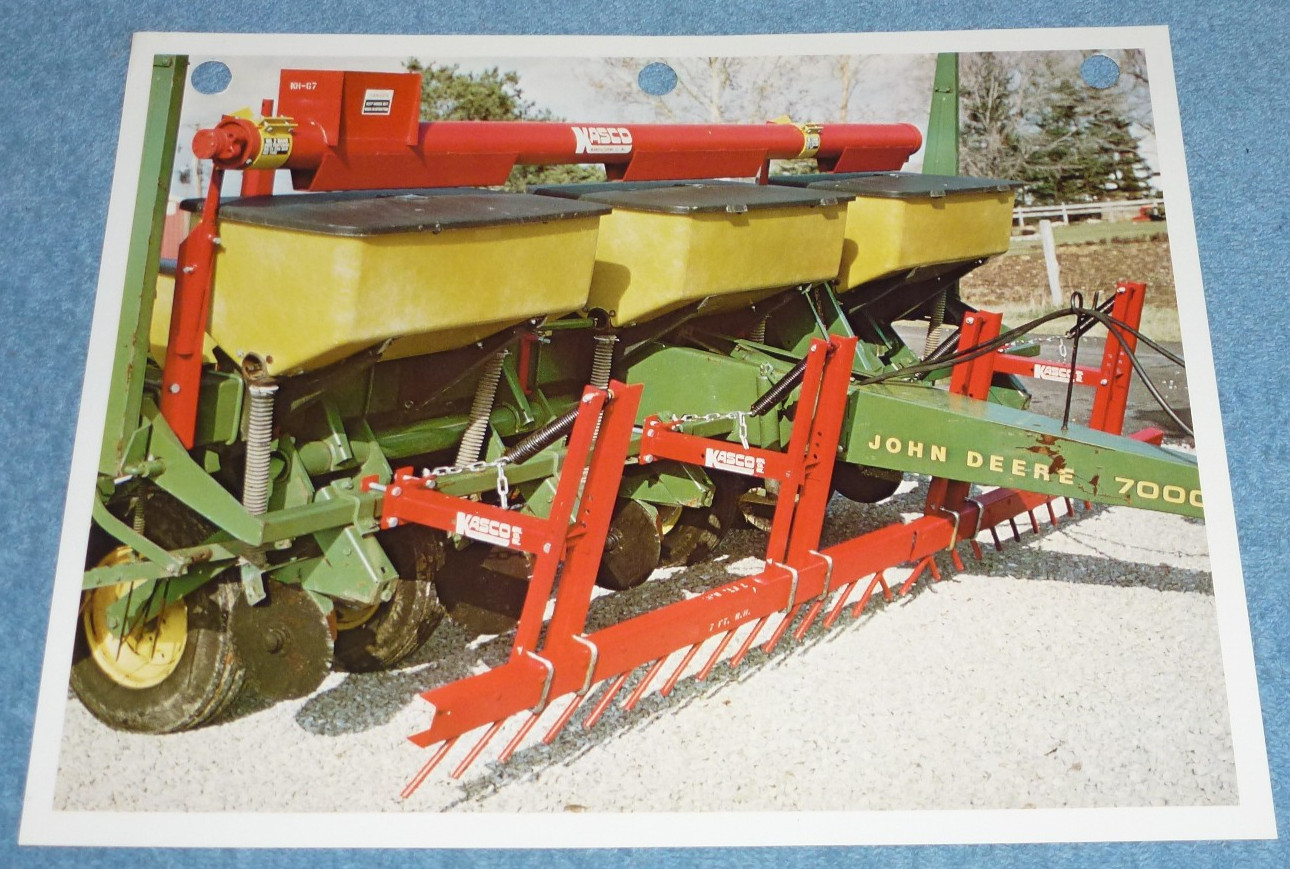 Vintage Kasco Plant N Dragon Drag Bar for Planters Farm Equipment Brochure Print