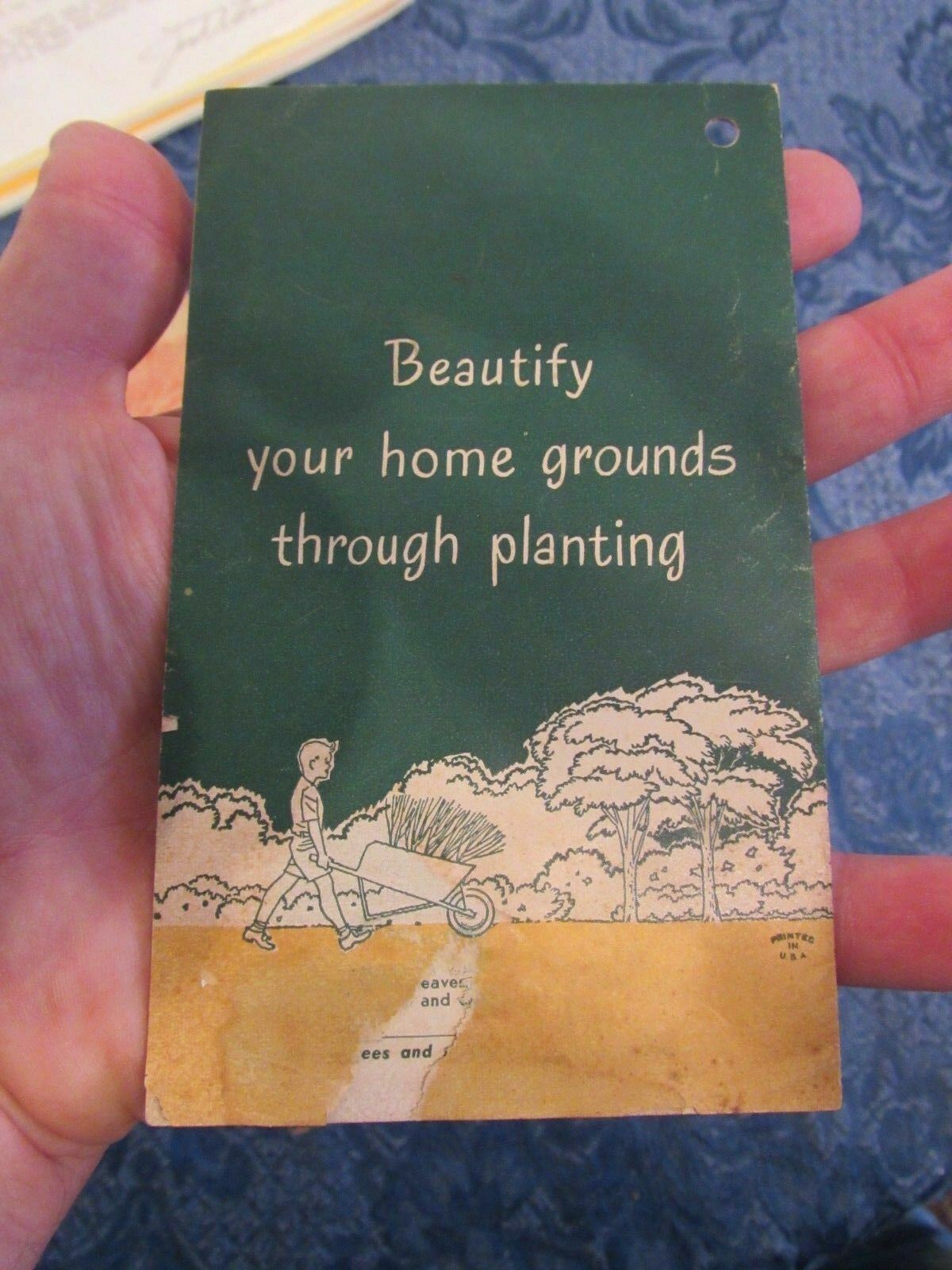 1897 Advertising Booklet Standard Fertilizer Co Boston & Mid Century Planting
