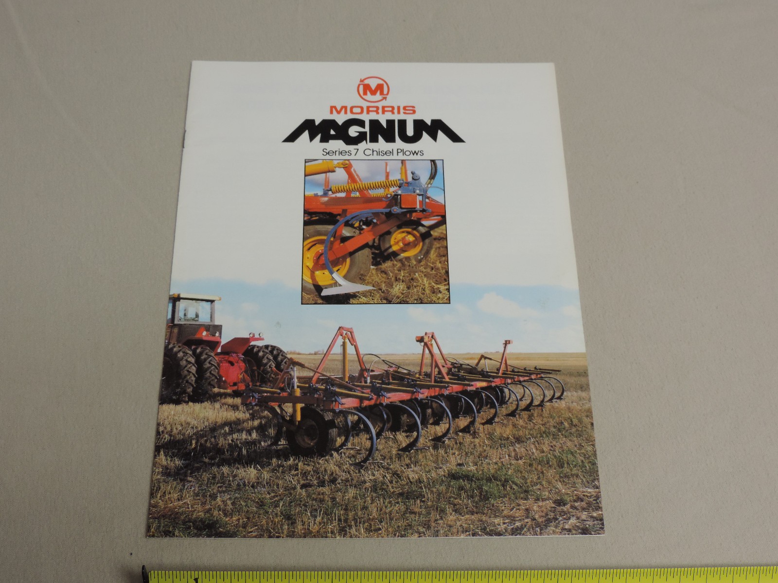 Morris MAGNUM chisel plow tillage sales brochure 8pg ORIGINAL farm equipment
