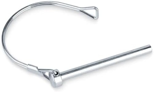 8 Pack Trailer Hitch Pin 1/4 x 4inch Wire Lock Pin Hitch Pin Clip Safety Pin …