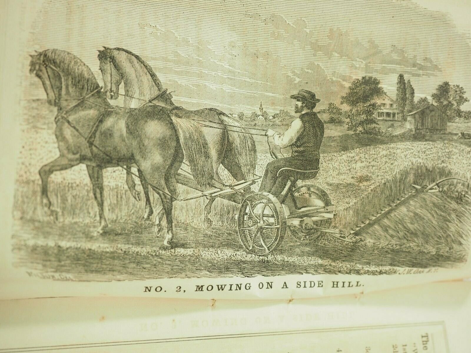 Ohio Mower Reaper & Taylor Patent Hay tender 18 page advertising pamphlet 1866