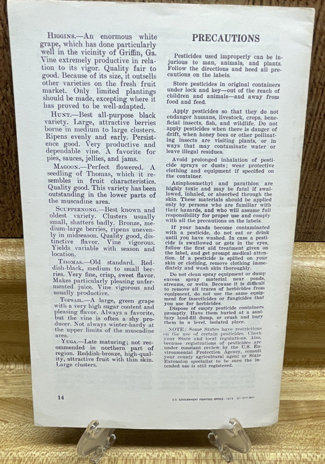 US Department Of Agriculture Farmers’ Bulletin Fruit Soil Birds Lot Of (7) Vtg
