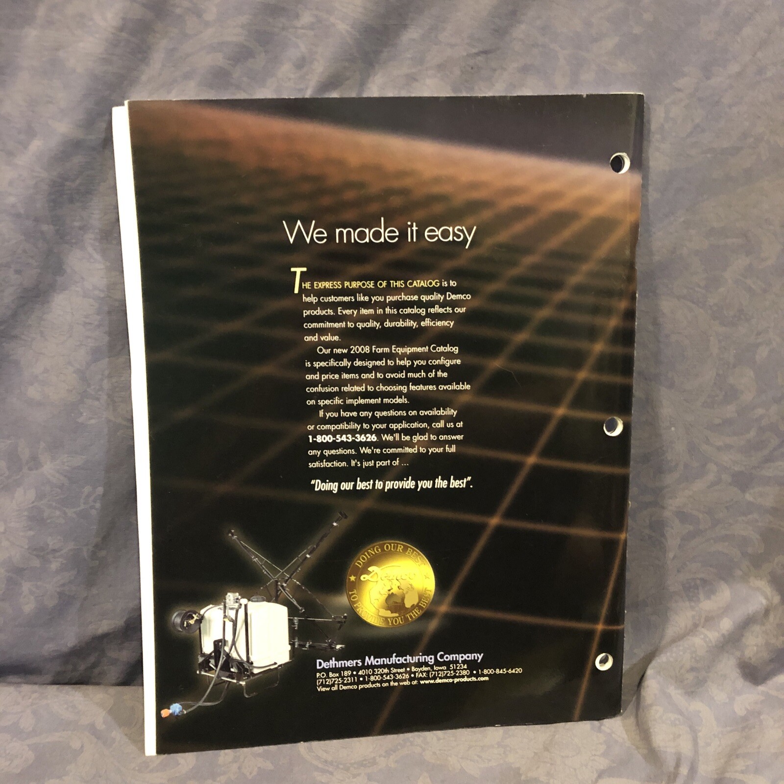 Demco 2008 Farm Equipment Catalog