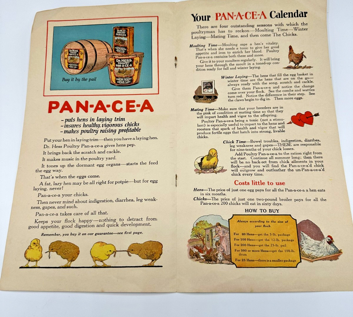 Dr. Hess 1920&rsquo;s Merchandiser Catalog Products Killer Color Graphics
