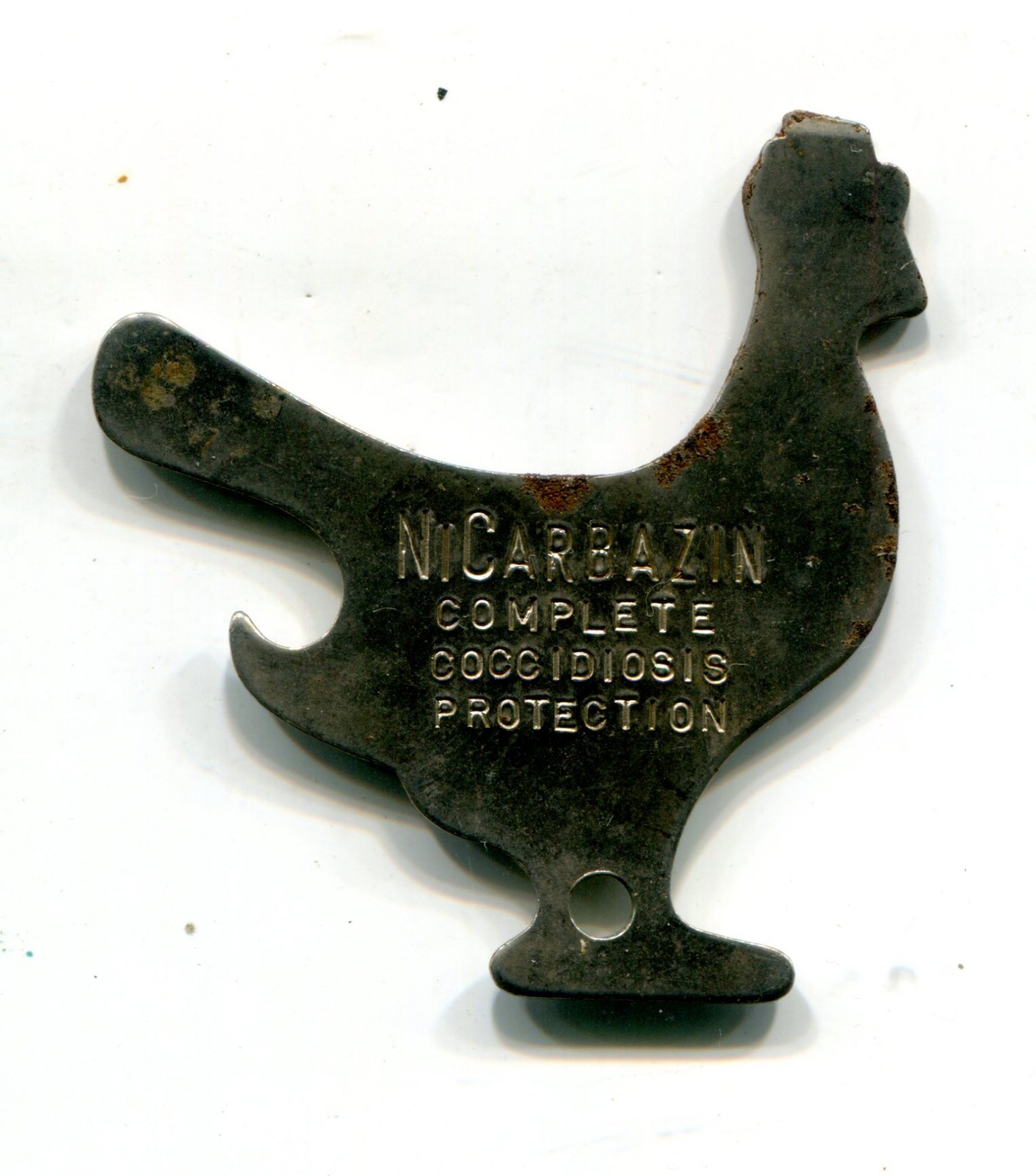 Vintage Chicken Advertising Nicardabzin Complete Coccidiosis Protection