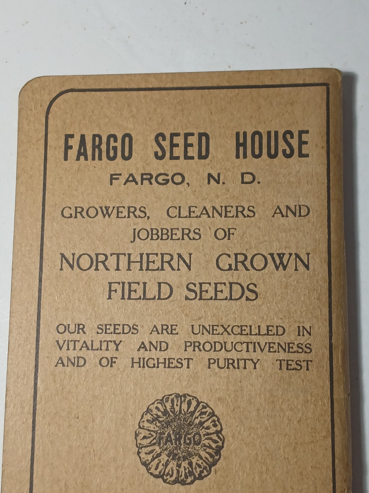 1913 Vintage Antique Fargo North Dakota Seed House Farm Ledger Book Magill & Co.