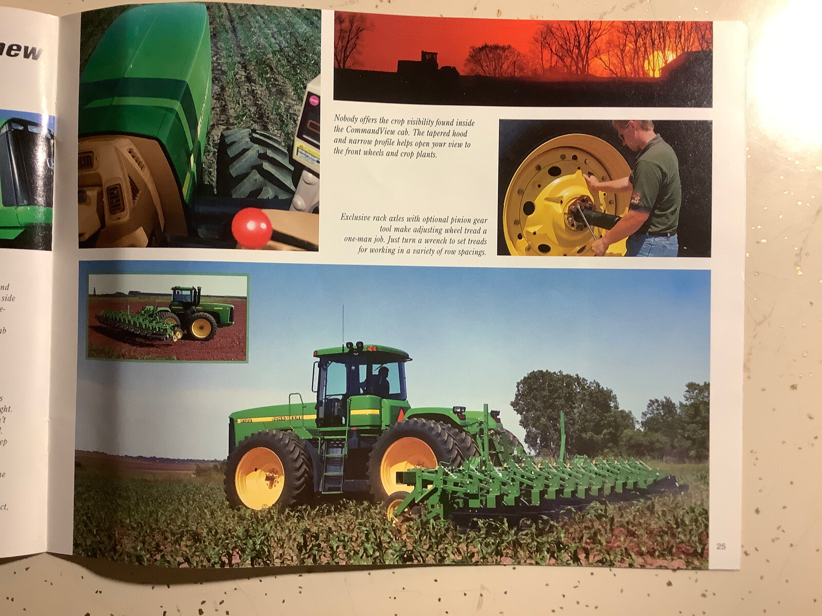 John Deere NEW 260-425 HP 9000 SERIES TRACTOR 32 PAGES 2003 Sales Brochure