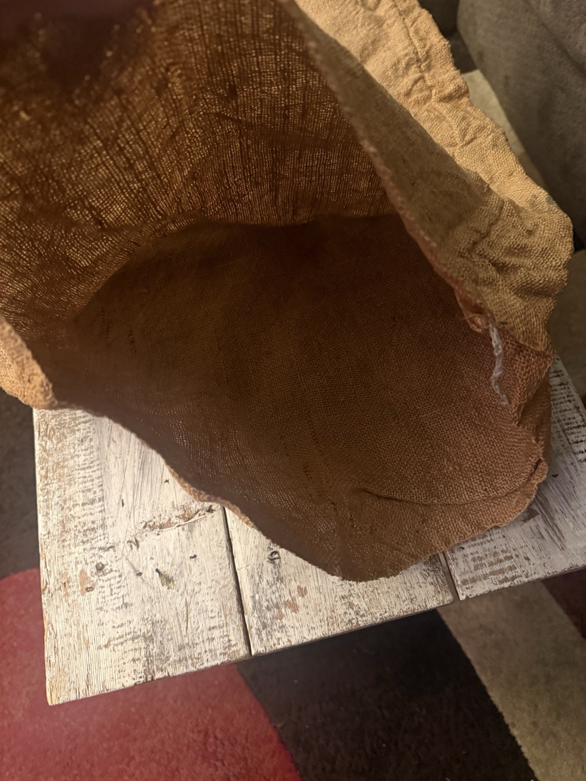 Buckboard Brand 100lbs Net Wt Great Northern Beans Burlap Sack