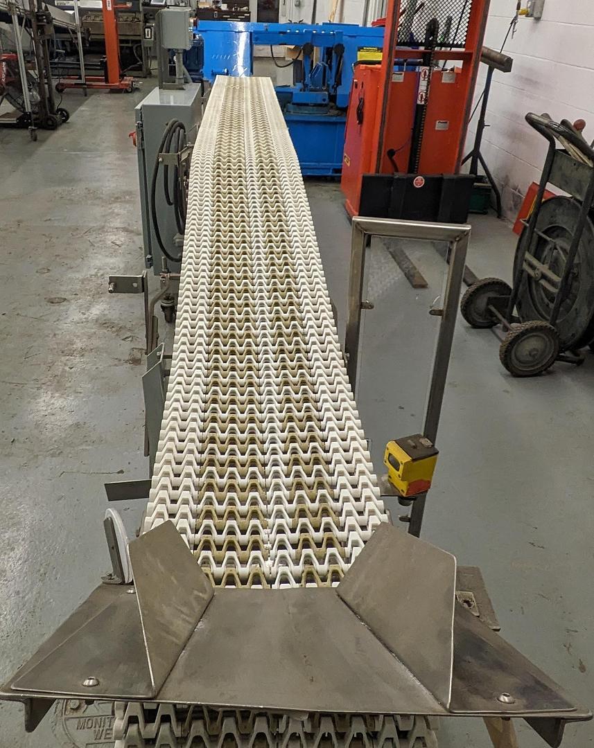incline conveyor, multi outlet control panel, casters