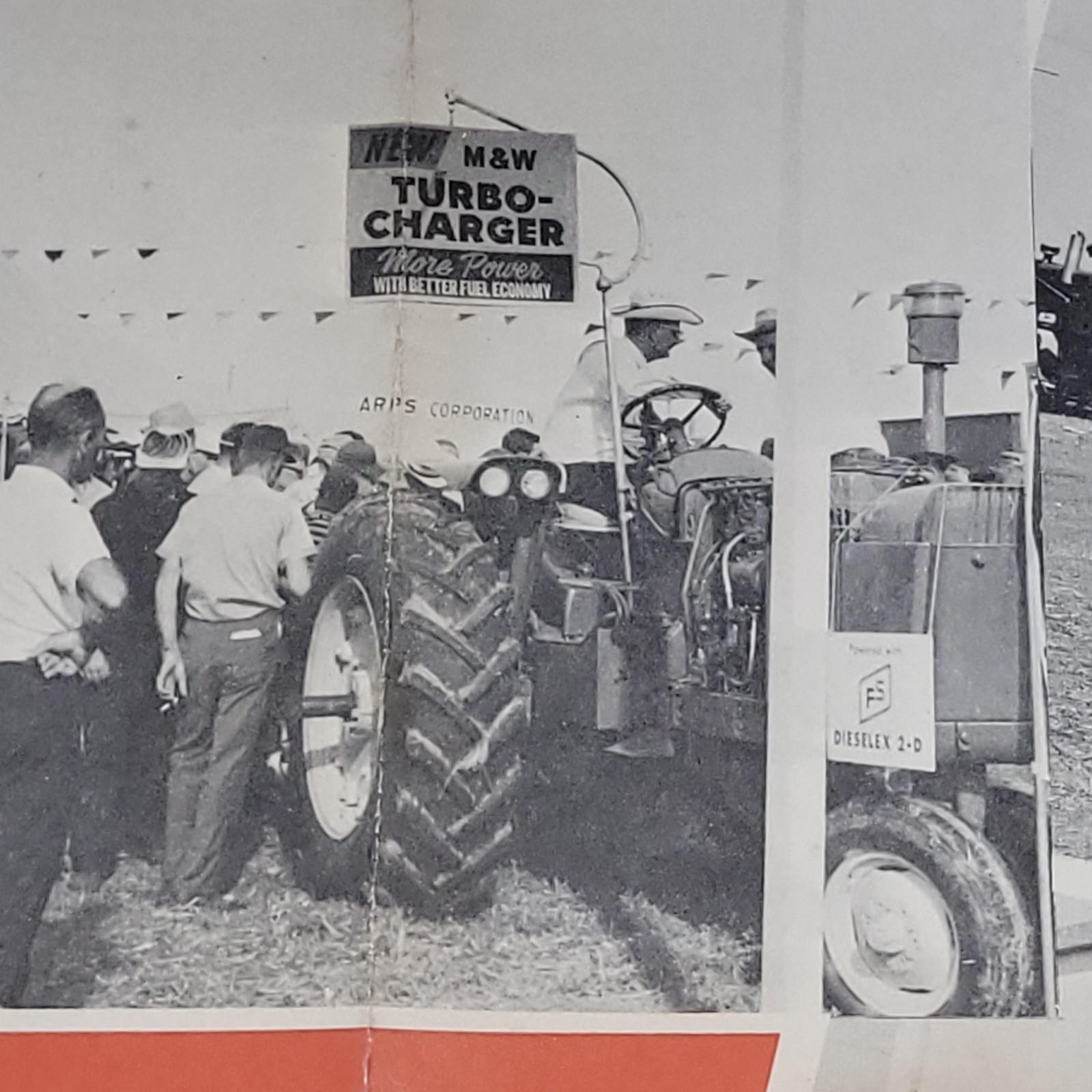 RARE 1968 Farm Power 14 Annual Show Gettinger Farms Sullivan IN. Poster
