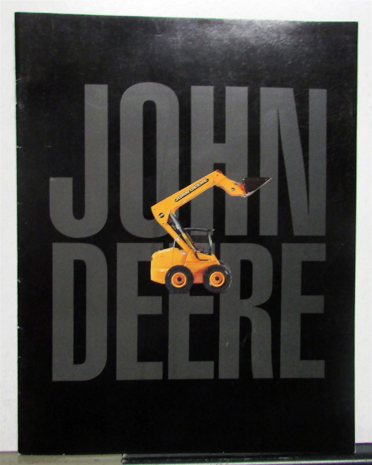 2001 John Deere Skid Steers Construction Specifications Diagrams Sales Brochure