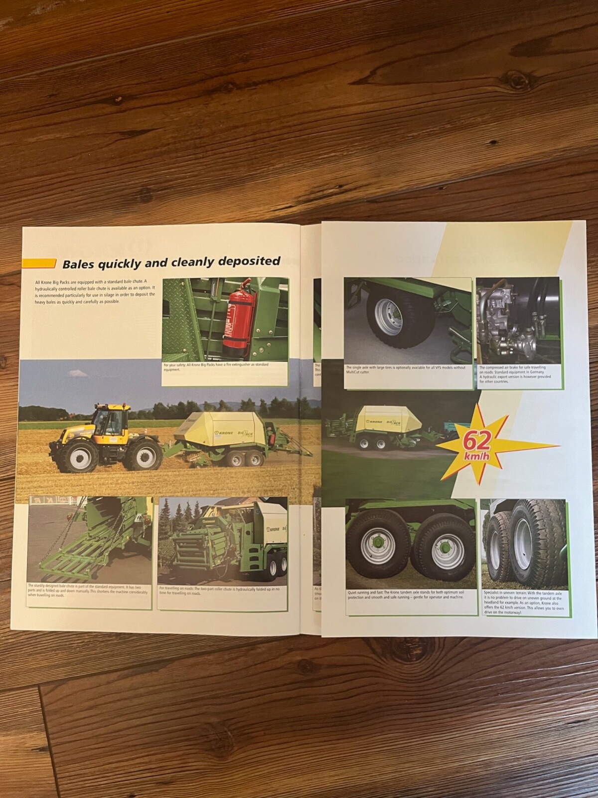 2003 Krone Big Pack VFS Big Balers Sales Brochure