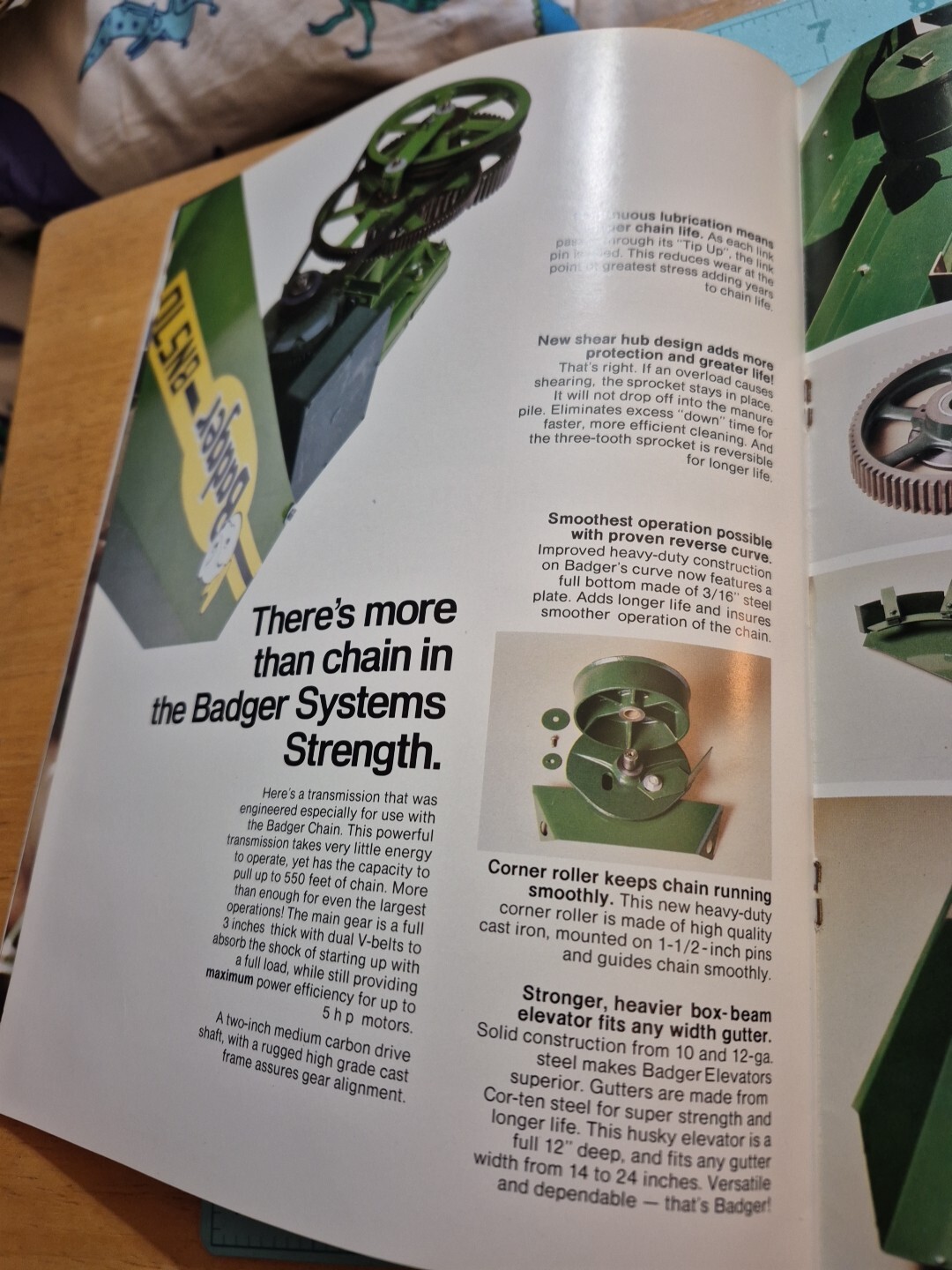 1980&rsquo;s? BADGER Northland Manure Handling Systems Brochure 14 Pages