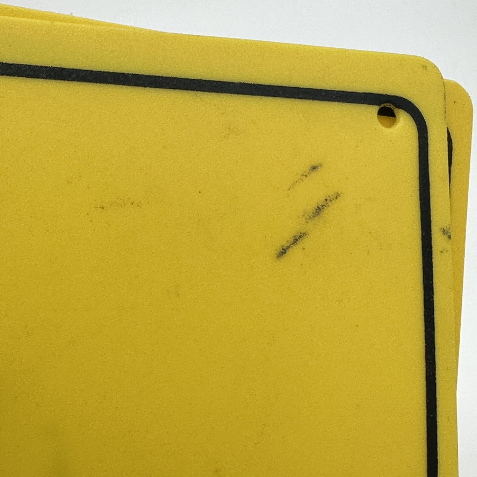 Wisconsin Agriculturist Protective Service Yellow Plastic Signs Set Of Two