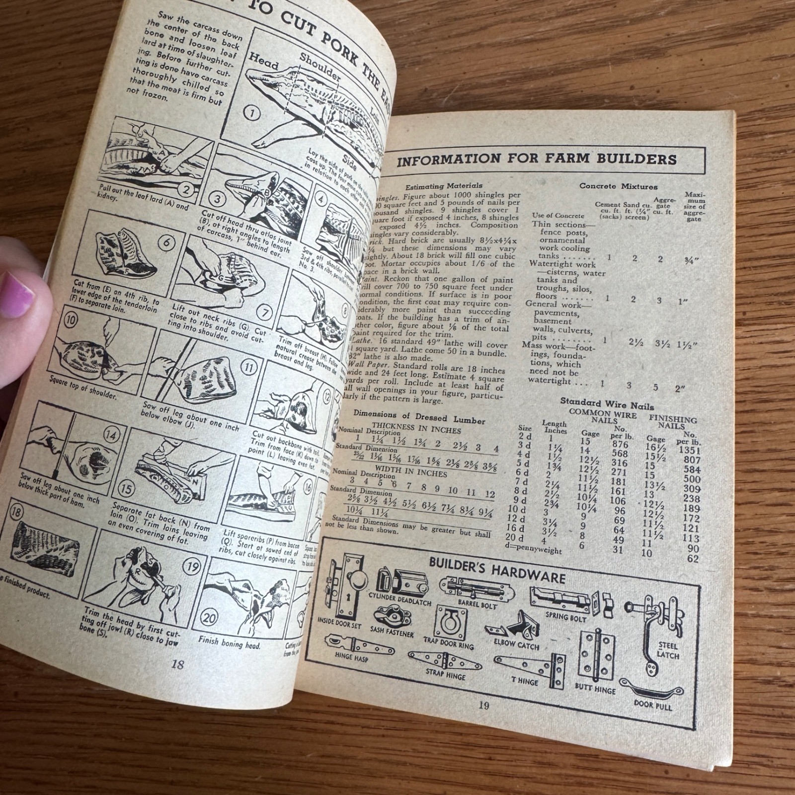 1947 BF Goodrich Farmers Handbook and Almanac Vintage Agriculture Advertising