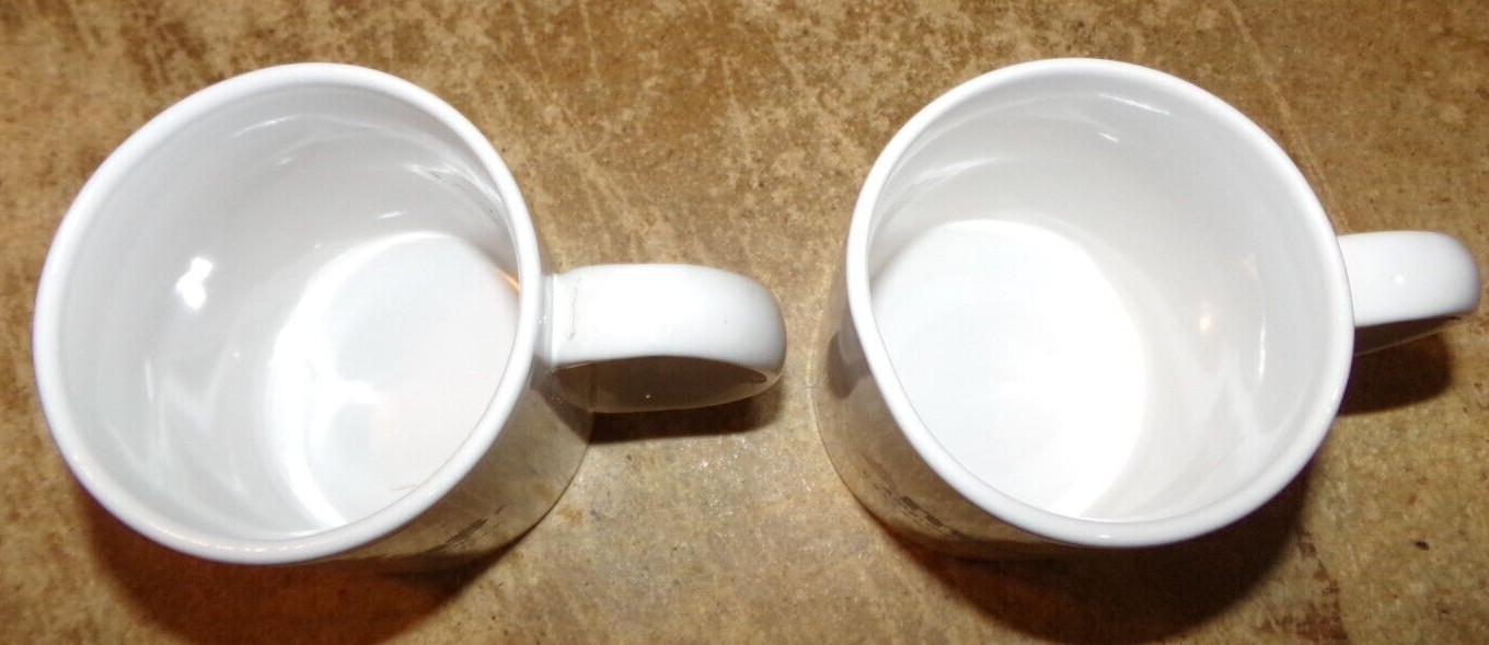 2-lot amerigas propane co. ceramic coffee mugs new
