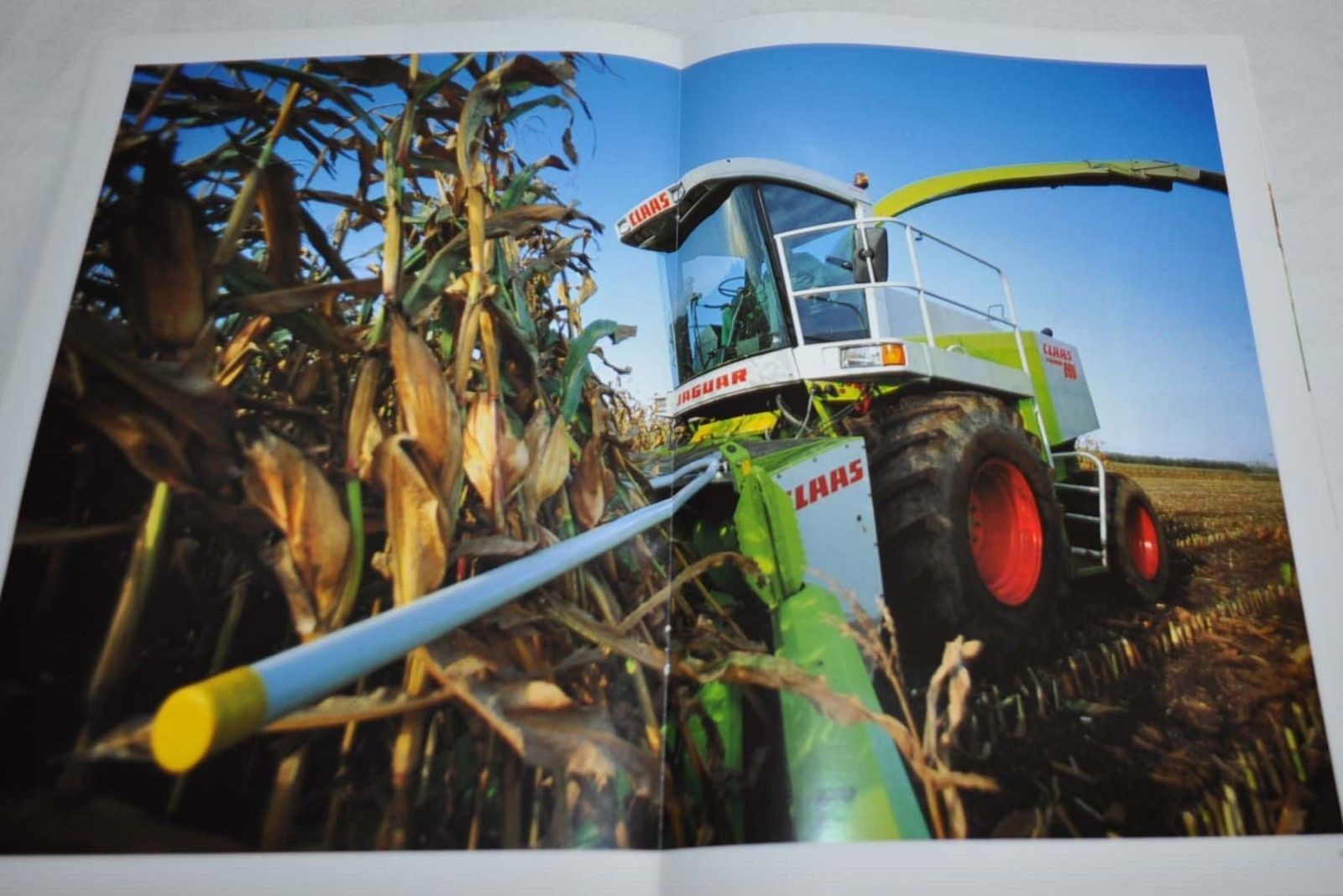 Claas Combine Harvester Jaguar 880 – 820 Landmaschinen Tractor Brochure Prospekt